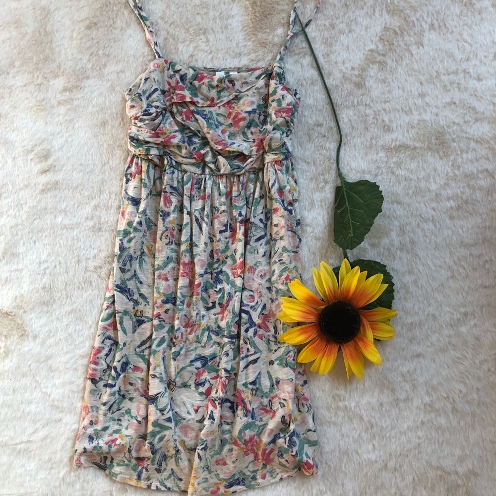 Anthropologie Eloise floral print dress